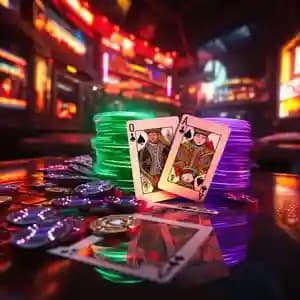 Gambaran keamanan digital dengan kunci dan password kuat yang diilustrasikan